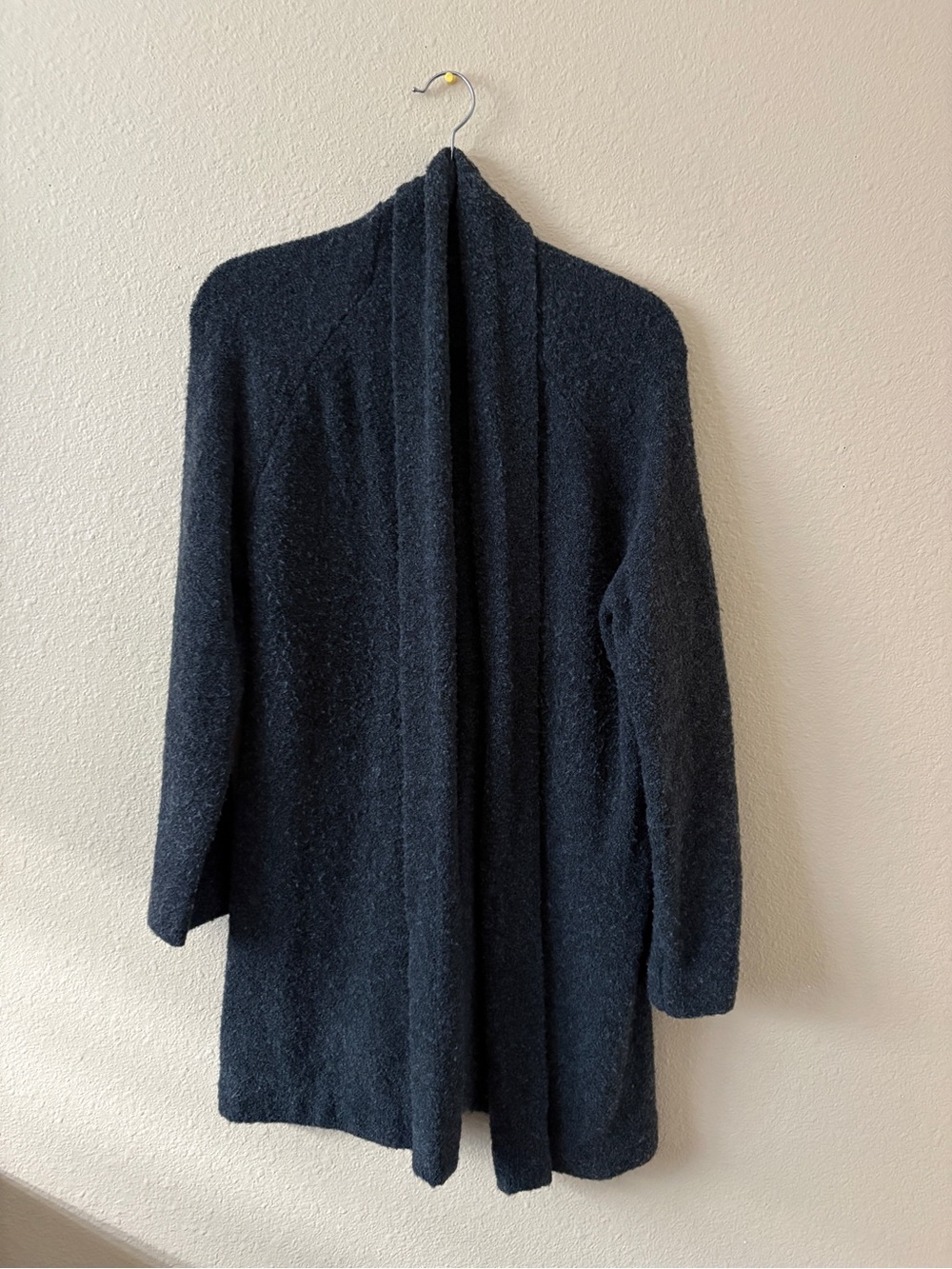 Banana Republic Dark Grey Open-Front Cozy Cardigan